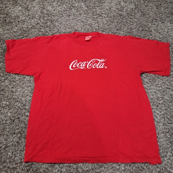 Coca Cola Other - Coca-Cola T-Shirt Men's Big & Tall Red Vintage T-Shirt Size "XXL"